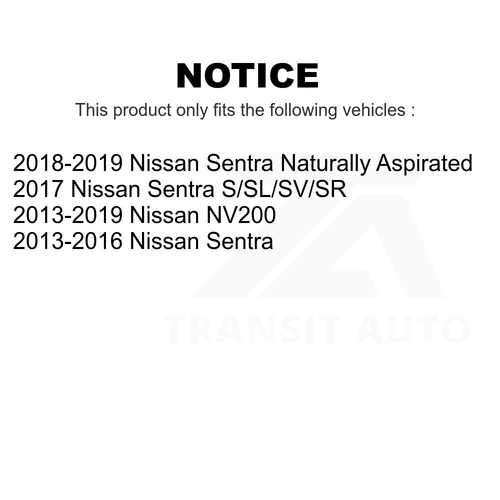 Front Suspension Control Arm Assembly & Tie Rod End Kit For Nissan Sentra NV200