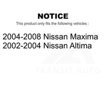 Charger l&#39;image dans la galerie, Front Suspension Control Arm Assembly &amp; Tie Rod End Kit For Nissan Maxima Altima