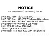 Charger l&#39;image dans la galerie, Front Suspension Control Arm Kit For Ram 1500 Dodge Classic