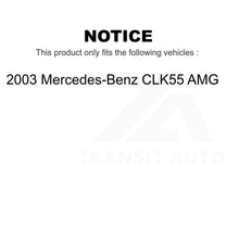 Charger l&#39;image dans la galerie, Front Suspension Control Arm Kit (6Pc) For 2003 Mercedes-Benz CLK55 AMG