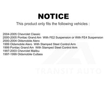 Load image into Gallery viewer, Front Suspension Control Arm Assembly &amp; Tie Rod End Kit For Chevrolet Pontiac Am