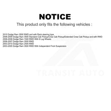 Charger l&#39;image dans la galerie, Front Suspension Ball Joint And Tie Rod End Kit For Dodge Ram 2500 1500 3500