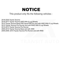 Load image into Gallery viewer, Front Suspension Control Arm And Ball Joint Assembly Link Kit For Toyota Tacoma