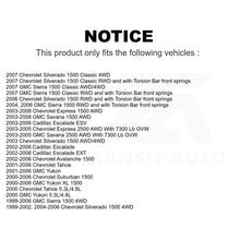 Charger l&#39;image dans la galerie, Front Control Arm Upper Ball Joint Kit For Chevrolet Silverado 1500 GMC Tahoe XL