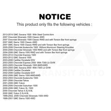 Charger l&#39;image dans la galerie, Front Control Arm Lower Ball Joint Kit For Chevrolet Silverado 1500 GMC Tahoe XL