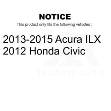 Charger l&#39;image dans la galerie, Front Suspension Control Arm And Ball Joint Link Kit For Honda Civic Acura ILX