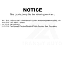 Charger l&#39;image dans la galerie, Front Suspension Control Arm Assembly And Tie Rod End Kit For Ford Focus Transit