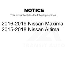 Charger l&#39;image dans la galerie, Kit de liaison d&#39;extrémité de biellette de direction, bras de commande avant (8 pièces) pour Nissan Altima Maxima 