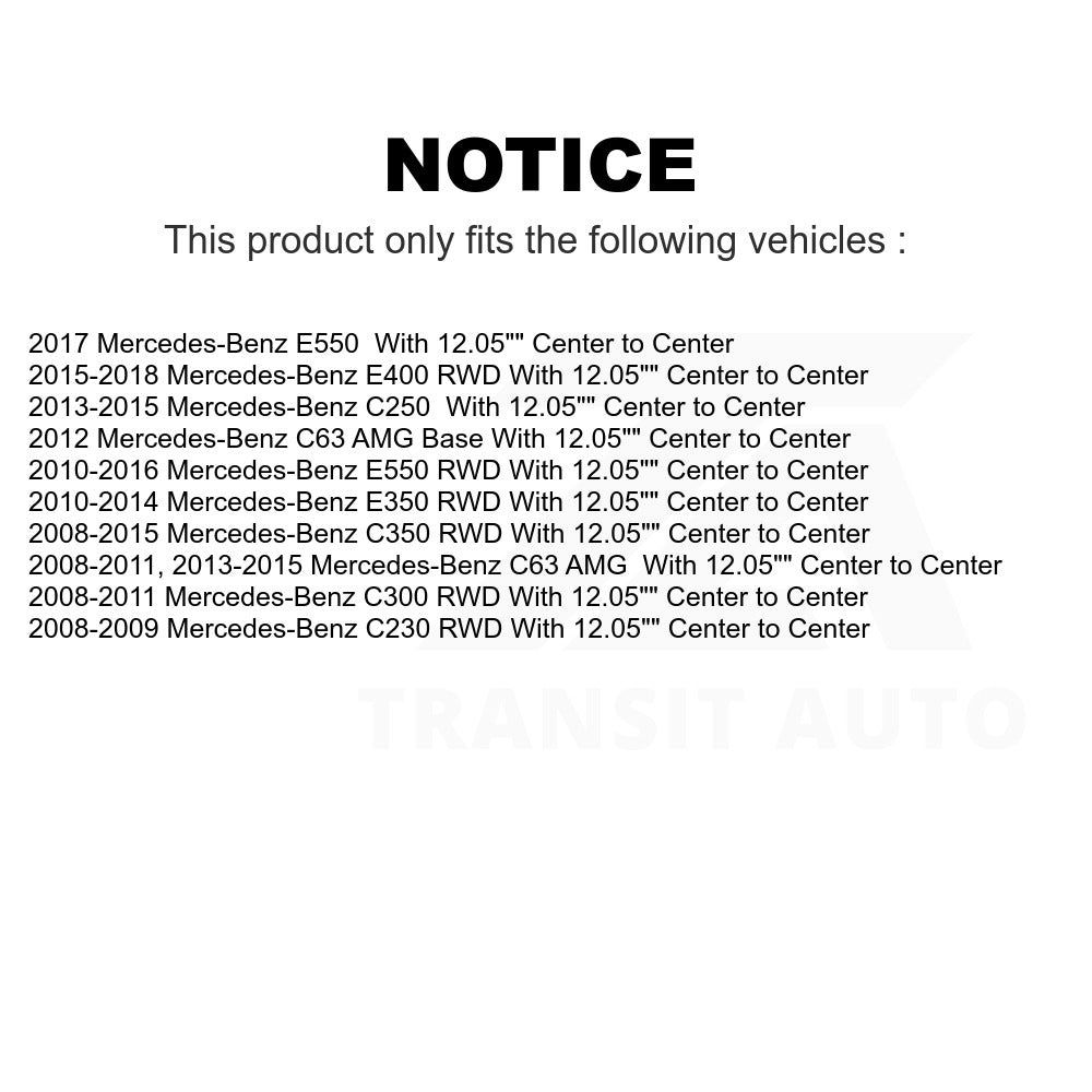 Front Suspension Bar Link Kit For Mercedes-Benz E350 C300 C250 E400 C350 E550