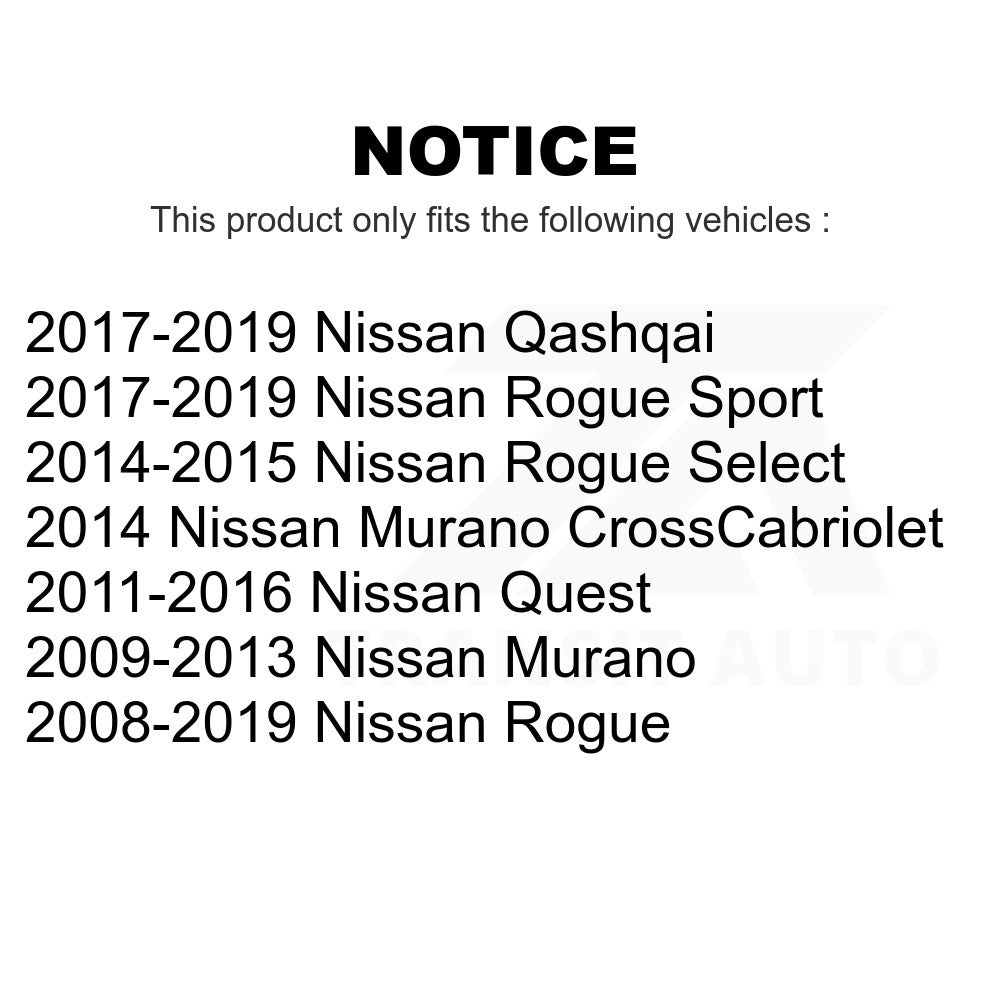 Front Suspension Bar Link Kit For Nissan Rogue Murano Sport Select Quest Qashqai