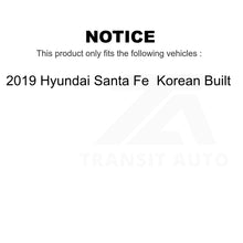 Charger l&#39;image dans la galerie, Front Rear Suspension Sway Bar Link Kit For 2019 Hyundai Santa Fe Korean Built