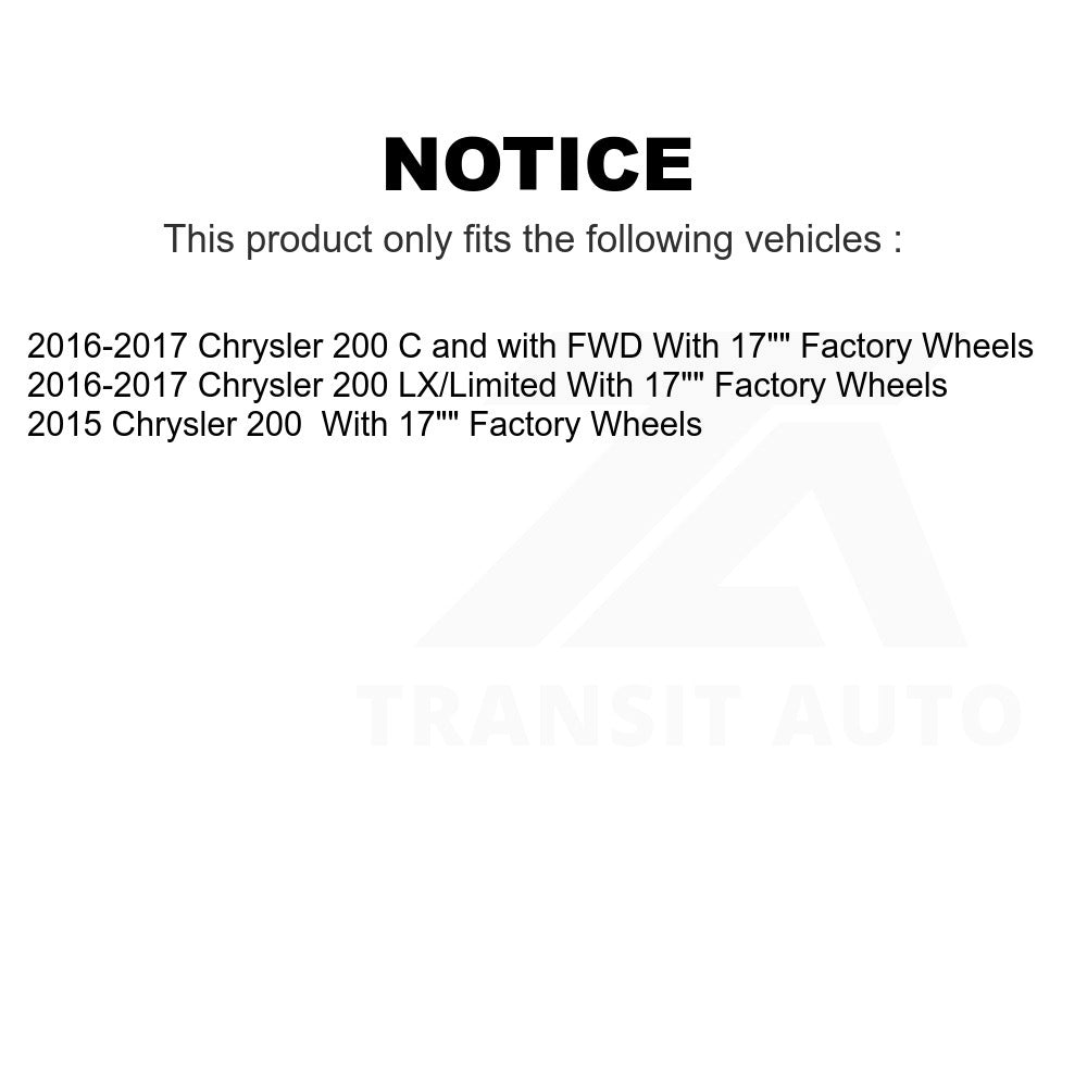 Front Suspension Control Arm And Ball Joint Assembly Link Kit For Chrysler 200