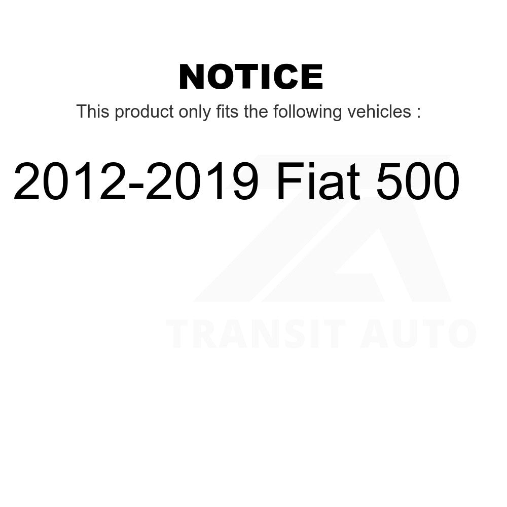 Front Steering Tie Rod End Kit For 2012-2019 Fiat 500