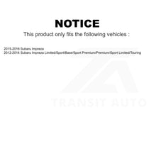 Load image into Gallery viewer, Front Steering Tie Rod End Kit For Subaru Impreza