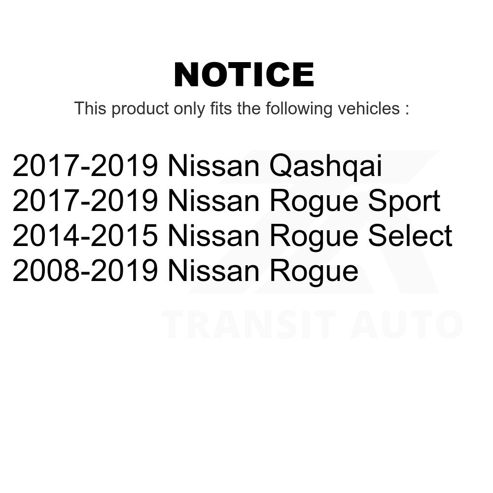 Front Rear Suspension Sway Bar Link Kit For Nissan Rogue Sport Select Qashqai