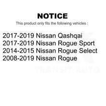 Charger l&#39;image dans la galerie, Front Rear Suspension Sway Bar Link Kit For Nissan Rogue Sport Select Qashqai