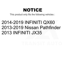 Charger l&#39;image dans la galerie, Front Suspension Control Arm Ball Joint Kit For Nissan Pathfinder INFINITI QX60