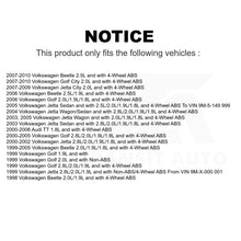 Load image into Gallery viewer, Mpulse Rear ABS Wheel Speed Sensor SEN-2ABS0003 For Volkswagen Jetta Beetle Golf