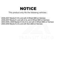 Charger l&#39;image dans la galerie, Mpulse Rear Left ABS Wheel Speed Sensor SEN-2ABS0116 For Mazda 6 w Harness