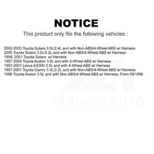 Charger l&#39;image dans la galerie, Mpulse Front Right ABS Wheel Speed Sensor SEN-2ABS0135 For Toyota Camry Avalon