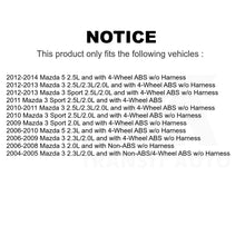 Charger l&#39;image dans la galerie, Mpulse Front ABS Wheel Speed Sensor SEN-2ABS0256 For Mazda 3 5 Sport