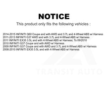 Load image into Gallery viewer, Mpulse Front ABS Wheel Speed Sensor SEN-2ABS0334 For INFINITI G37 EX35 Q60