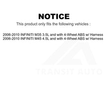 Load image into Gallery viewer, Mpulse Front ABS Wheel Speed Sensor SEN-2ABS0335 For INFINITI M35 M45 w/ Harness