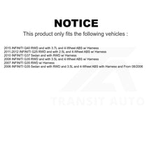 Charger l&#39;image dans la galerie, Mpulse Front ABS Wheel Speed Sensor SEN-2ABS0336 For INFINITI G35 G37 G25 Q40