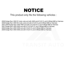 Charger l&#39;image dans la galerie, Mpulse Front ABS Wheel Speed Sensor SEN-2ABS0343 For Dodge Ram 2500 3500