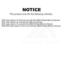 Load image into Gallery viewer, Mpulse Rear ABS Wheel Speed Sensor SEN-2ABS0353 For Jeep Liberty w o Harness