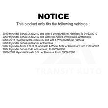 Charger l&#39;image dans la galerie, Mpulse Rear Left ABS Wheel Speed Sensor SEN-2ABS0373 For Hyundai Sonata Azera