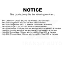 Load image into Gallery viewer, Mpulse Front Right ABS Wheel Speed Sensor SEN-2ABS0443 For Chrysler PT Cruiser