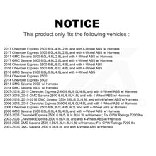 Load image into Gallery viewer, Mpulse Front ABS Wheel Speed Sensor SEN-2ABS0457 For Chevrolet Express 3500 2500