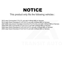 Charger l&#39;image dans la galerie, Mpulse Rear ABS Wheel Speed Sensor SEN-2ABS0468 For Jeep Grand Cherokee