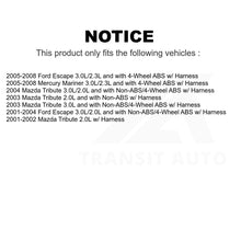 Charger l&#39;image dans la galerie, Mpulse Rear Left ABS Wheel Speed Sensor SEN-2ABS0491 For Ford Escape Mercury