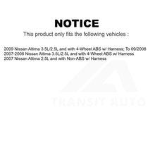 Charger l&#39;image dans la galerie, Mpulse Rear ABS Wheel Speed Sensor SEN-2ABS0501 For Nissan Altima