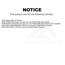 Charger l&#39;image dans la galerie, Mpulse Rear ABS Wheel Speed Sensor SEN-2ABS0521 For INFINITI G35 Nissan 350Z