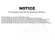 Load image into Gallery viewer, Mpulse Front ABS Wheel Speed Sensor SEN-2ABS0598 For Jeep Wrangler JK