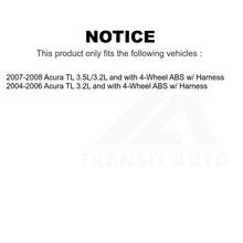 Charger l&#39;image dans la galerie, Mpulse Rear Left ABS Wheel Speed Sensor SEN-2ABS0779 For Acura TL w Harness