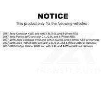 Load image into Gallery viewer, Mpulse Rear Left ABS Wheel Speed Sensor SEN-2ABS0811 For Jeep Patriot Compass