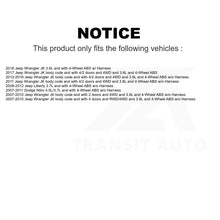 Load image into Gallery viewer, Mpulse Rear ABS Wheel Speed Sensor SEN-2ABS0813 For Jeep Wrangler Liberty Dodge