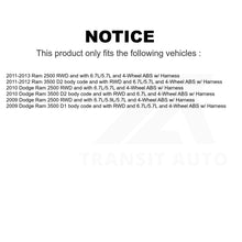 Charger l&#39;image dans la galerie, Mpulse Front ABS Wheel Speed Sensor SEN-2ABS0943 For Ram 2500 3500 Dodge