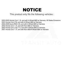 Load image into Gallery viewer, Mpulse Rear Left ABS Wheel Speed Sensor SEN-2ABS1037 For Honda Civic Acura RSX