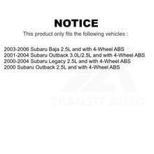 Load image into Gallery viewer, Mpulse Rear Left ABS Wheel Speed Sensor SEN-2ABS1107 For Subaru Outback Legacy