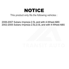 Load image into Gallery viewer, Mpulse Rear Left ABS Wheel Speed Sensor SEN-2ABS1112 For Subaru Impreza