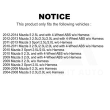 Charger l&#39;image dans la galerie, Mpulse Rear ABS Wheel Speed Sensor SEN-2ABS1283 For Mazda 3 5 Sport w/o Harness