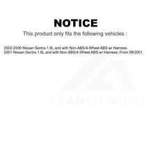 Load image into Gallery viewer, Mpulse Rear Left ABS Wheel Speed Sensor SEN-2ABS1305 For Nissan Sentra