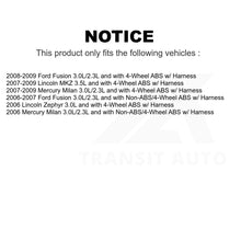 Charger l&#39;image dans la galerie, Mpulse Front Right ABS Wheel Speed Sensor SEN-2ABS1418 For Ford Fusion Mercury