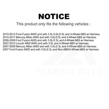 Charger l&#39;image dans la galerie, Mpulse Rear Left ABS Wheel Speed Sensor SEN-2ABS1424 For Ford Fusion Lincoln MKZ