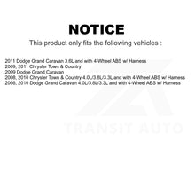 Charger l&#39;image dans la galerie, Mpulse Rear ABS Wheel Speed Sensor SEN-2ABS1557 For Chrysler Town &amp; Country